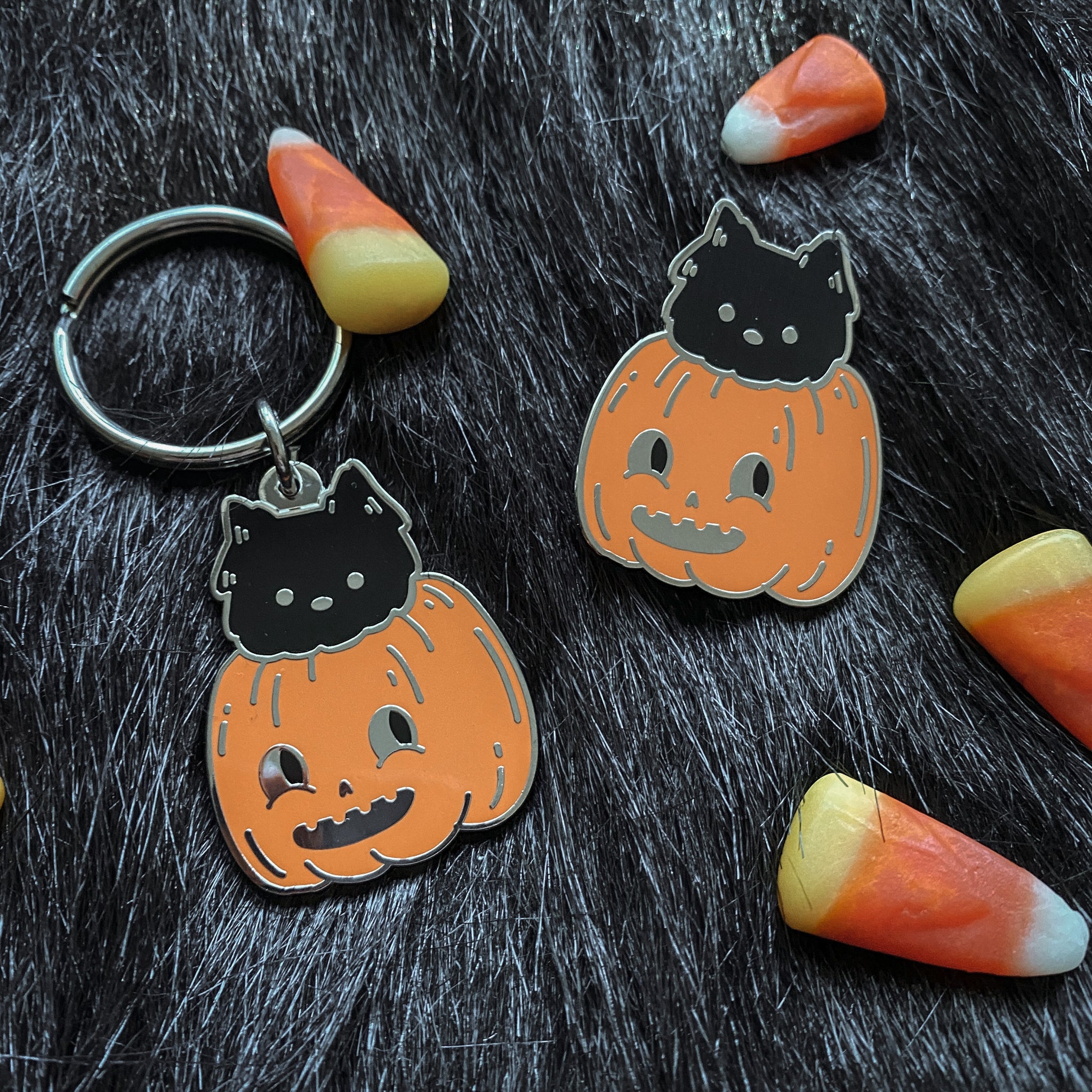Little Cat Enamel Pin & Keychain