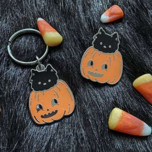 Little Cat Enamel Pin & Keychain