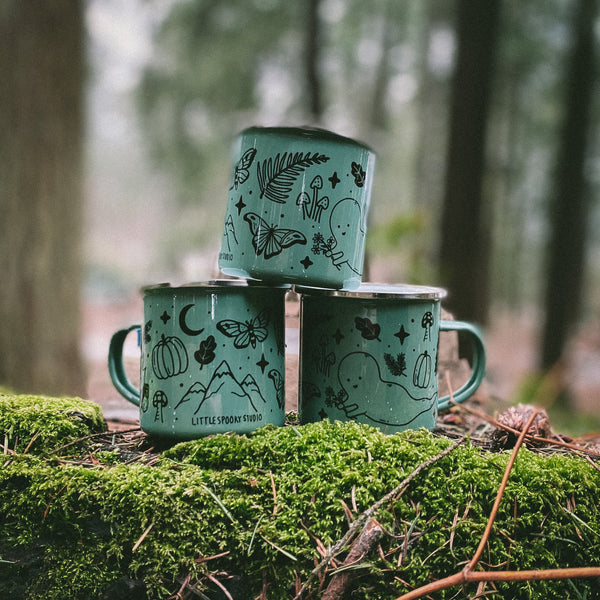 Nature Lover Enamel Mug