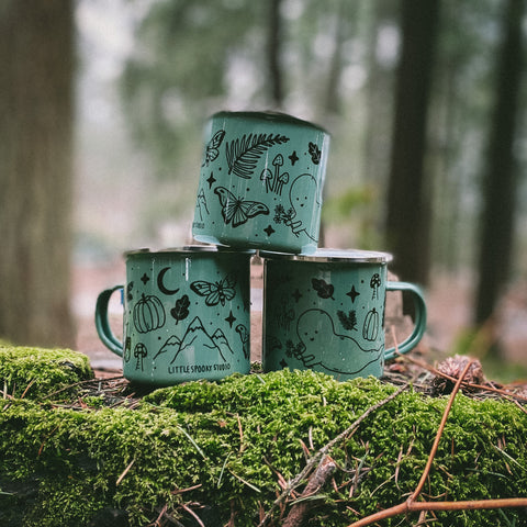 Nature Lover Enamel Mug