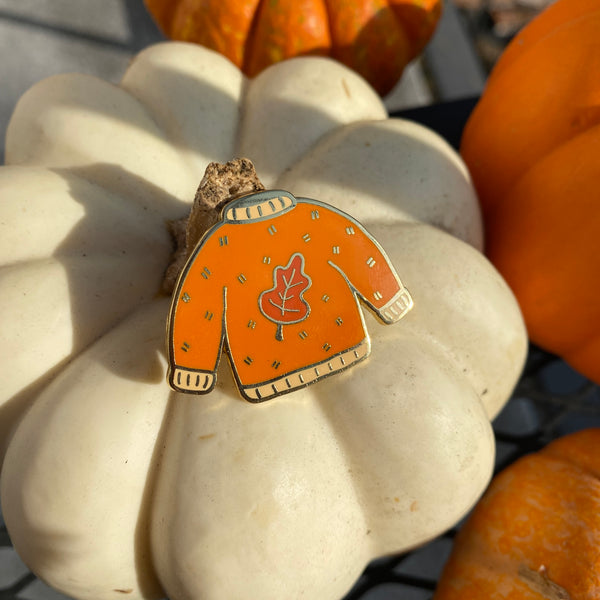 Sweater Weather Hard Enamel Pin