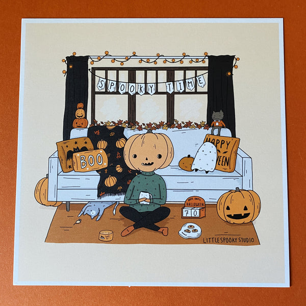August Square Art Print