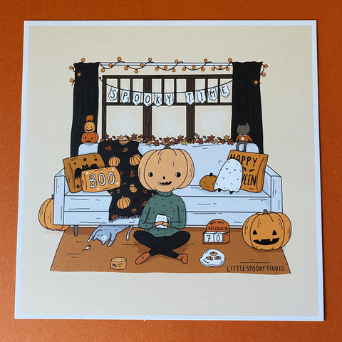 August Square Art Print