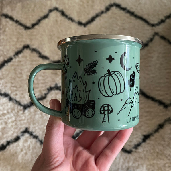 Nature Lover Enamel Mug