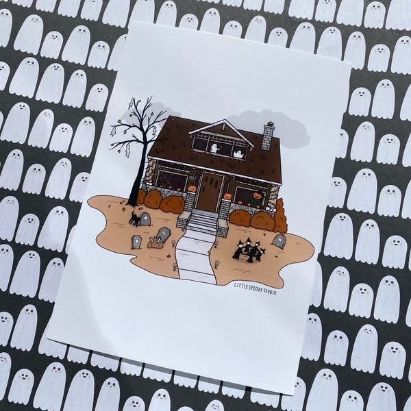 At Home Art Print