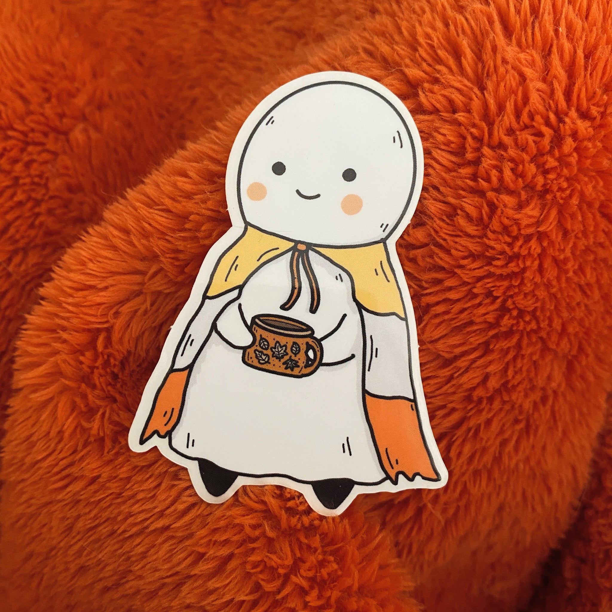 Candy Corn Juniper Sticker