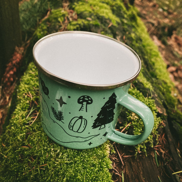 Nature Lover Enamel Mug