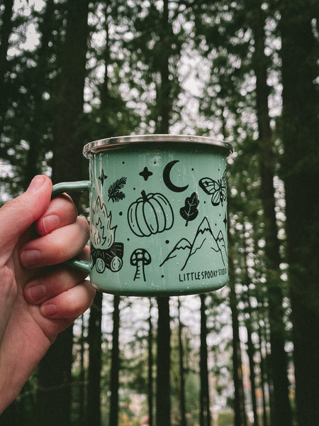 Nature Lover Enamel Mug