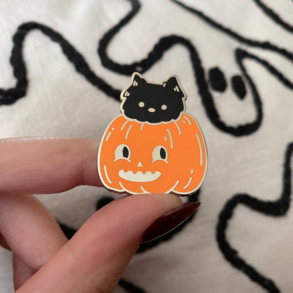 Little Cat Enamel Pin & Keychain