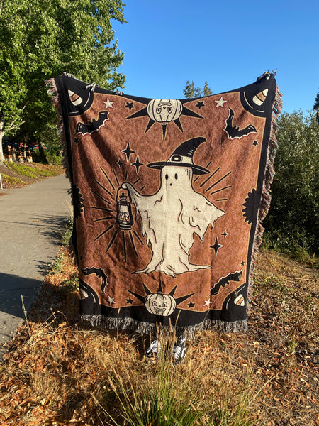 Old Haunt Woven Blanket